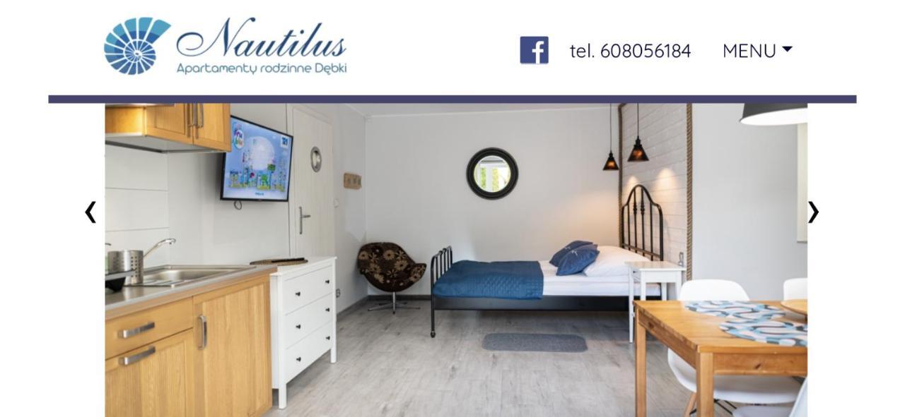 Willa Nautilus Dębki Buitenkant foto
